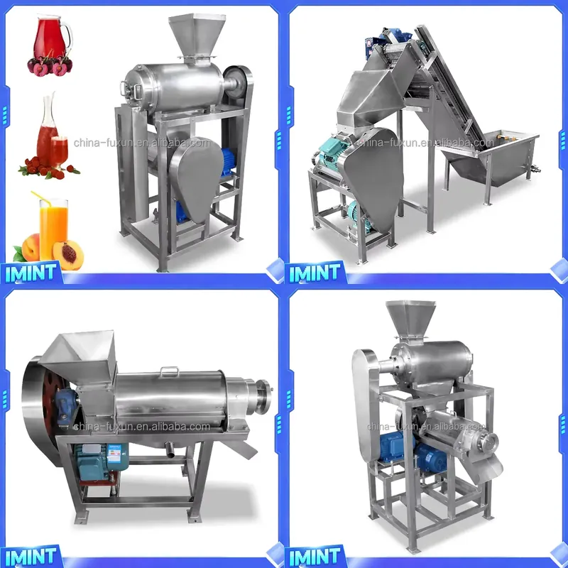 Juicer - Mesin Pemeras Jeruk Industri Otomatis Double