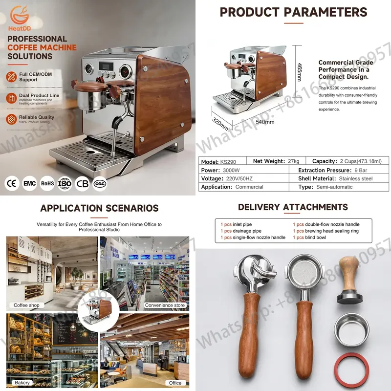 Coffee Maker - Mesin Kopi Espresso Semi Otomatis Listrik