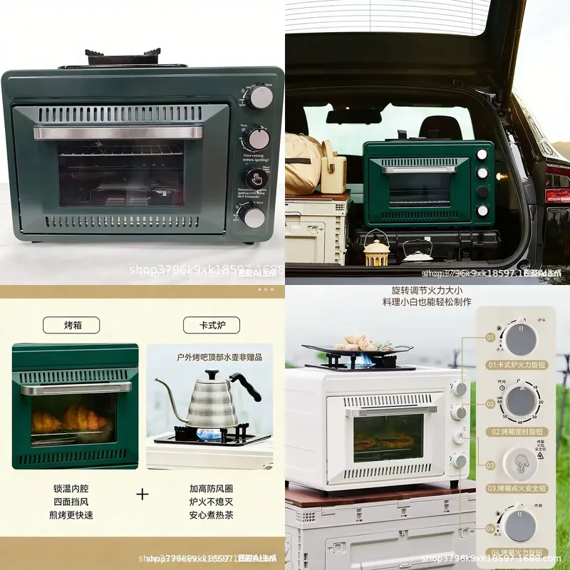 Toaster - Oven Pemanggang Roti Listrik Portabel 12V