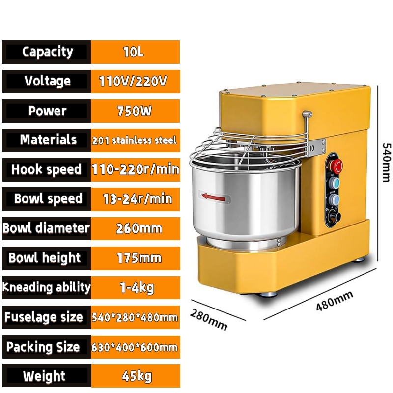 Mesin Pengaduk Adonan Spiral I - Stand Mixer ulasan dan harga