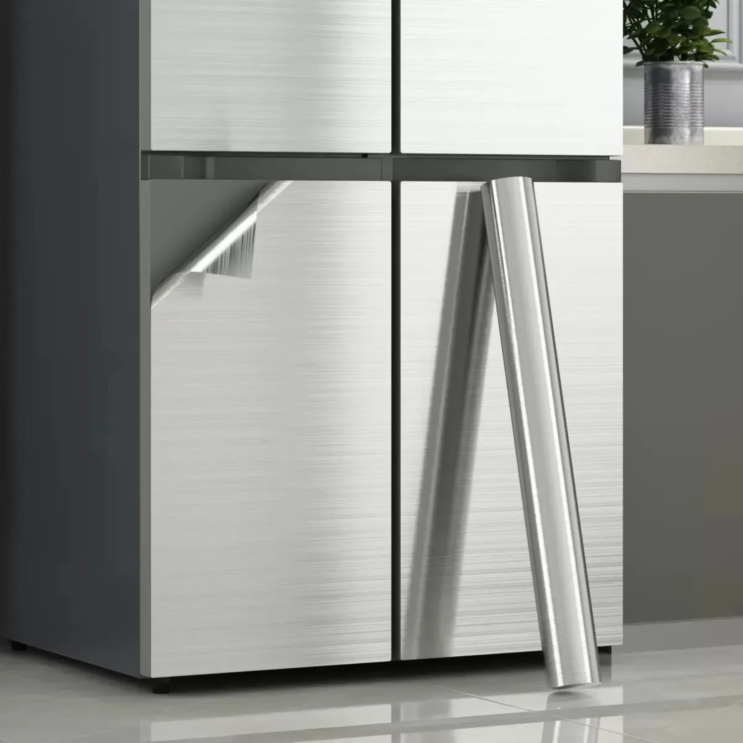 Stiker Dinding Anti Minyak Mod - Kitchen Appliances Cabinet ulasan dan harga
