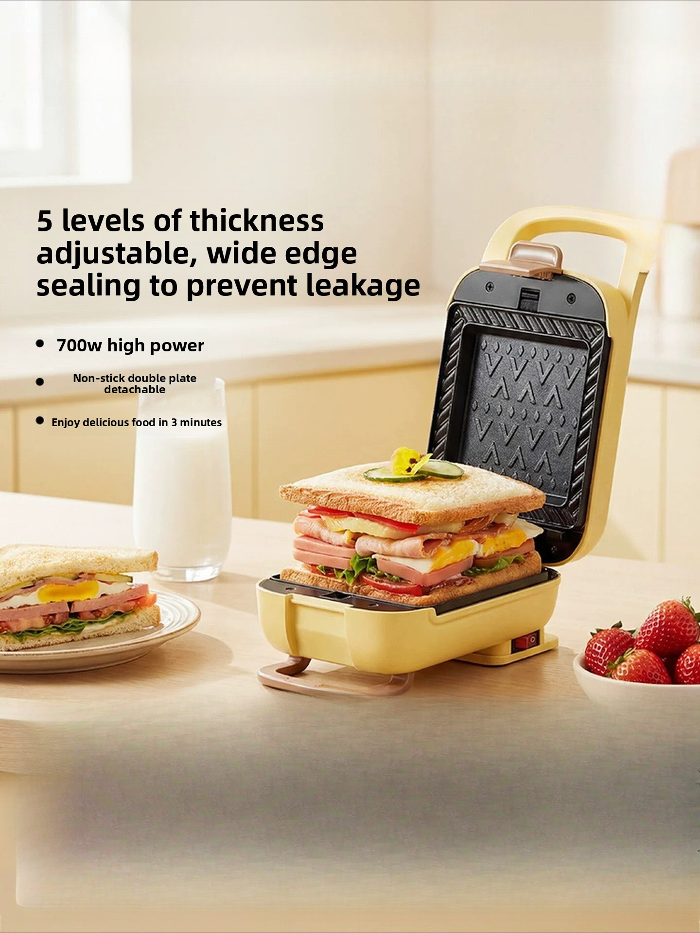 Pembuat Sandwich Hot Press Teb - Toaster ulasan dan harga