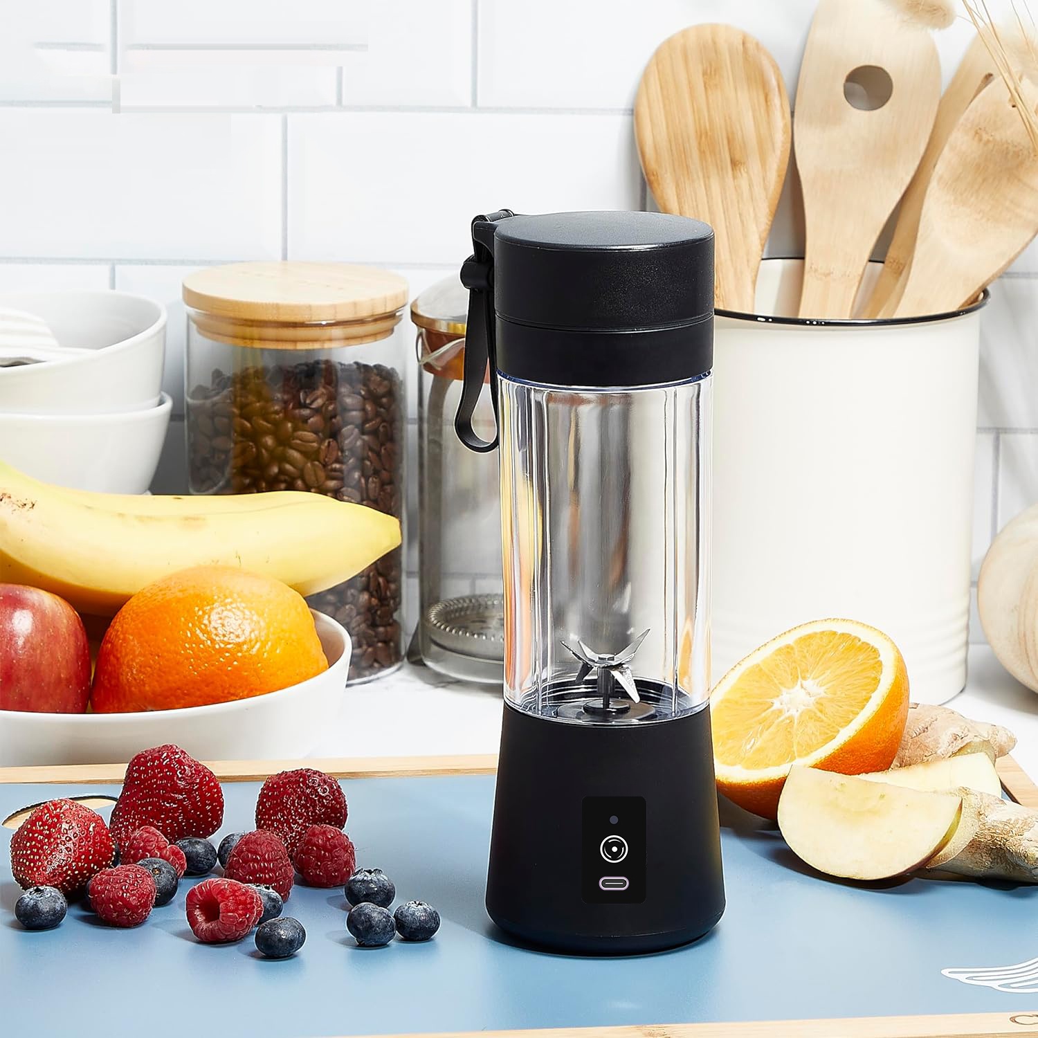 Blender Portabel USB 380ml, 6  - Kitchen Appliances In ulasan dan harga