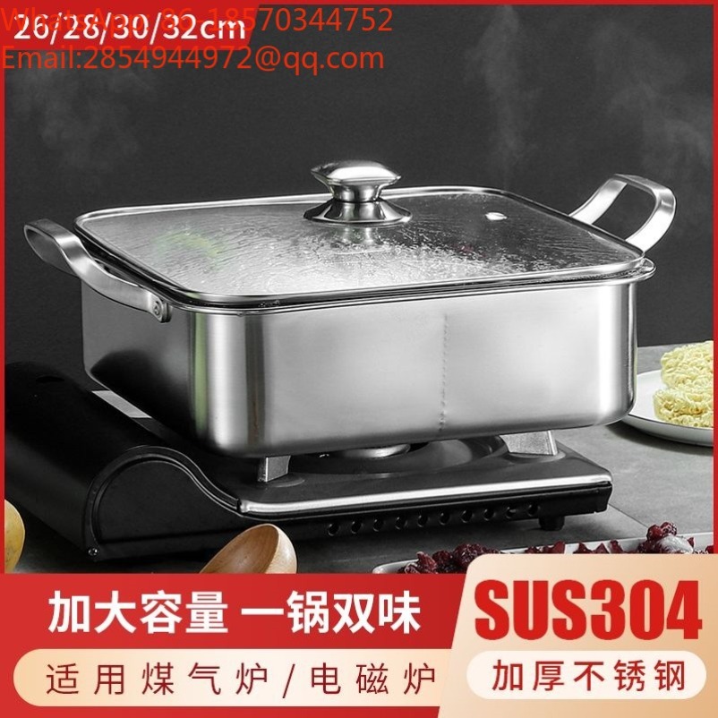 Panci Mandarin Duck dari Baja  - Induction Cooker ulasan dan harga