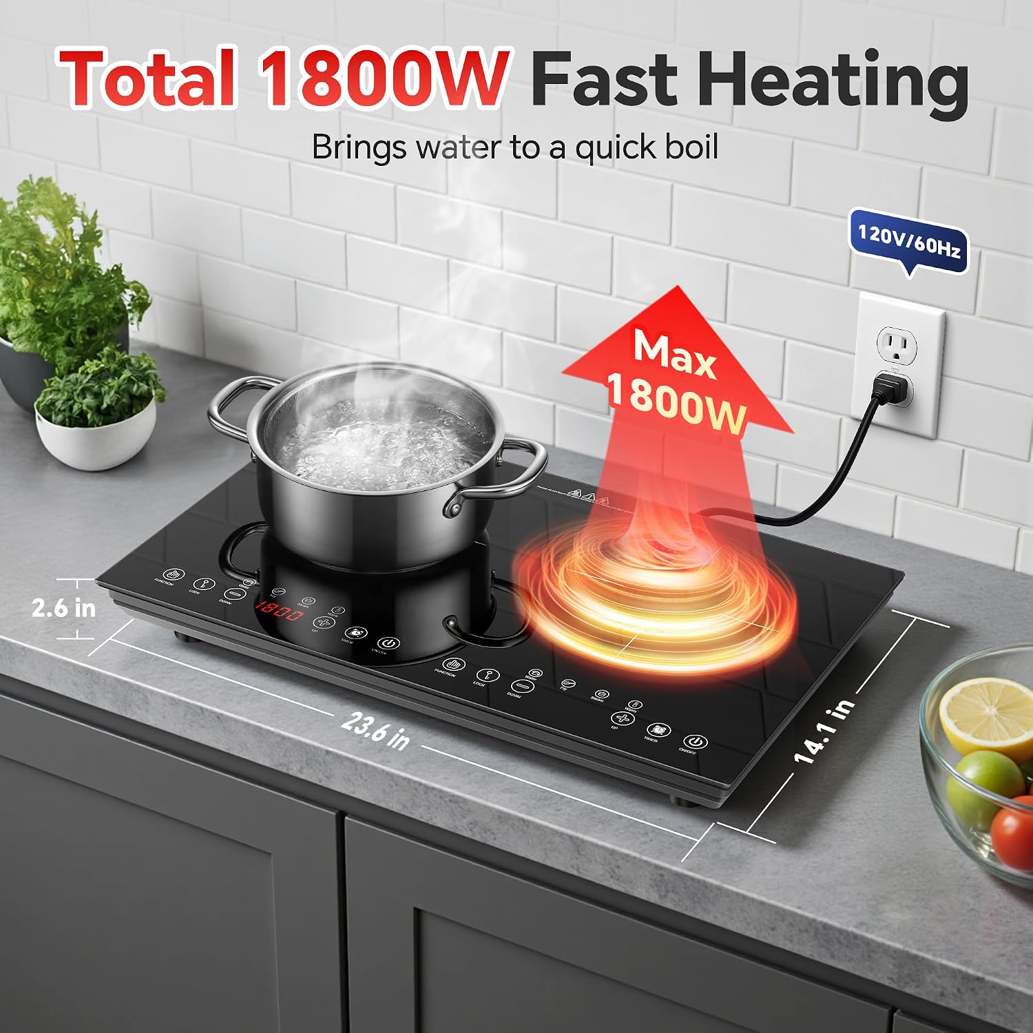 Kompor Induksi Portabel 2 Tung - Induction Cooktop Portable ulasan dan harga
