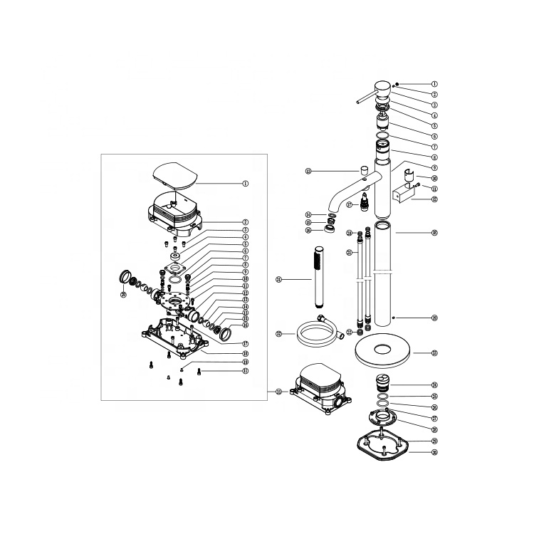 Keran Pancuran Kamar Mandi Min - Stand Mixer ulasan dan harga