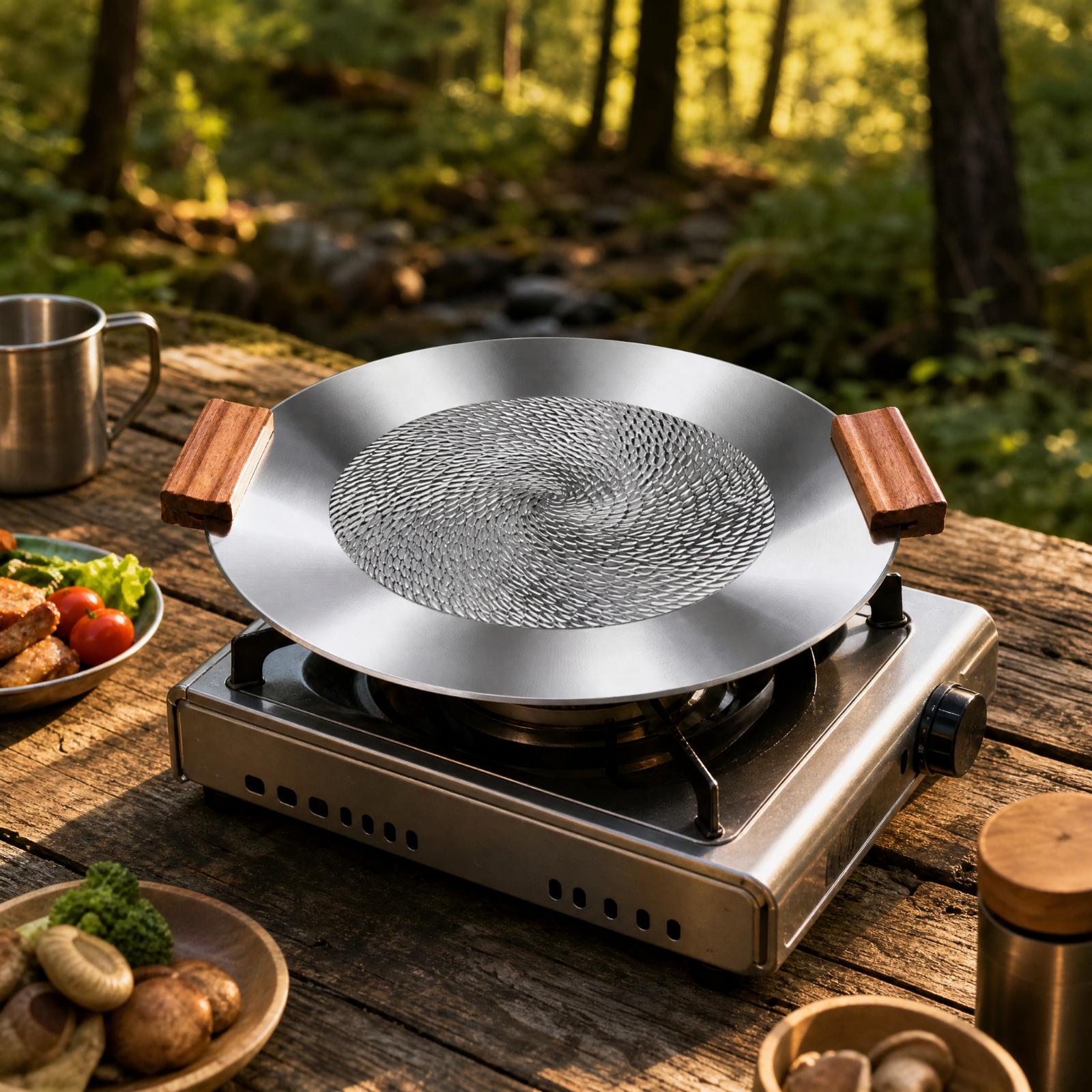 Wajan Griddle Anti Lengket yan - Induction Cooker ulasan dan harga