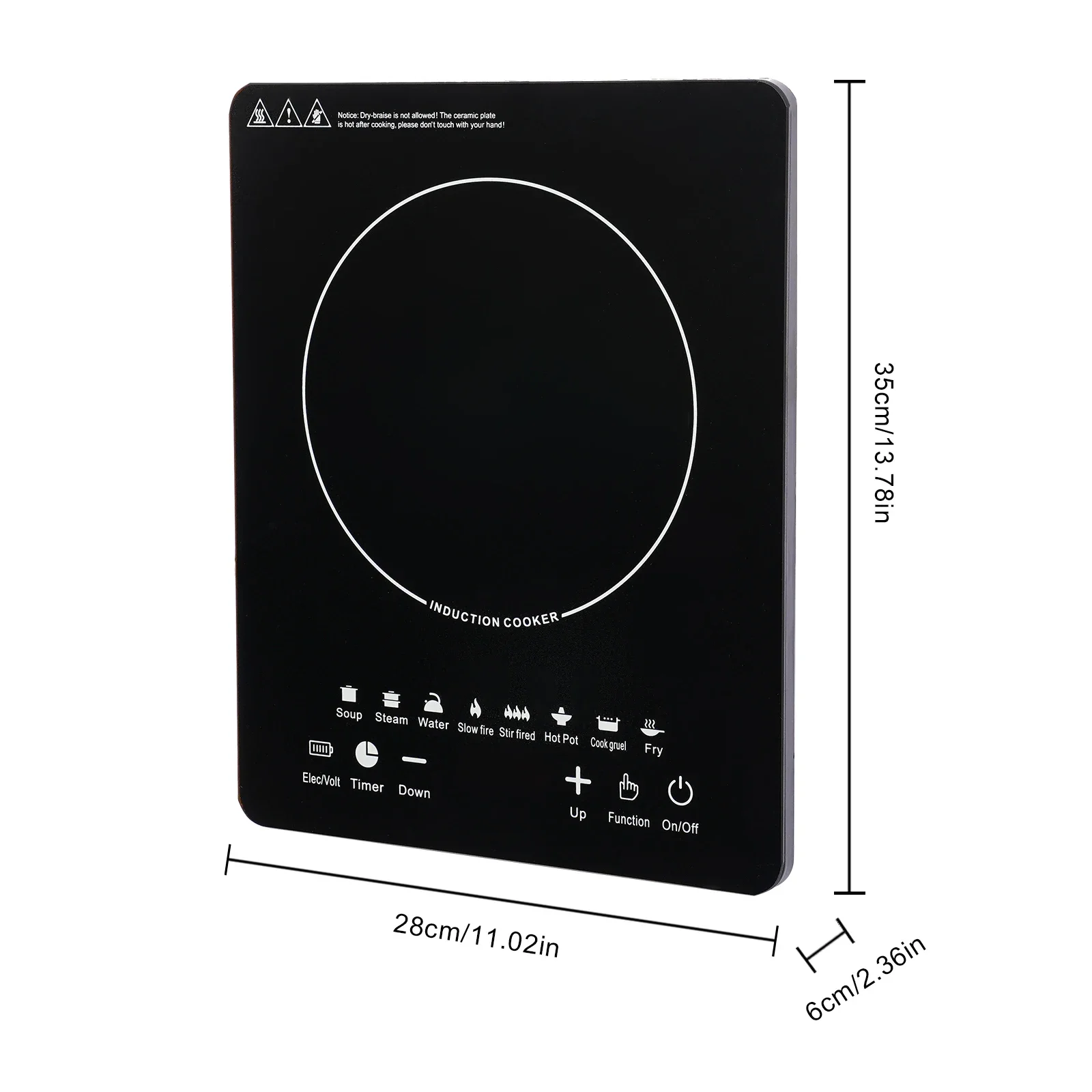 Kompor Induksi Portabel Pintar - Induction Cooktop Portable ulasan dan harga