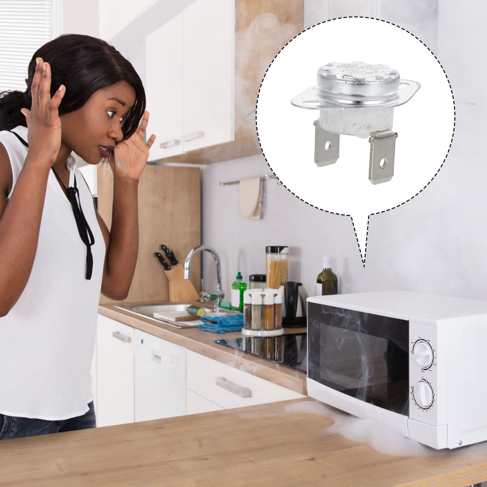 4 buah Sakelar Pengatur Suhu T - Microwave Oven ulasan dan harga