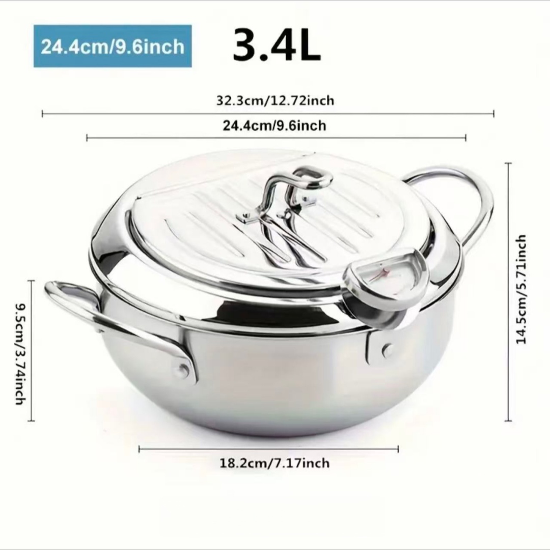 Wajan Penggorengan Stainless S - Induction Cooker ulasan dan harga