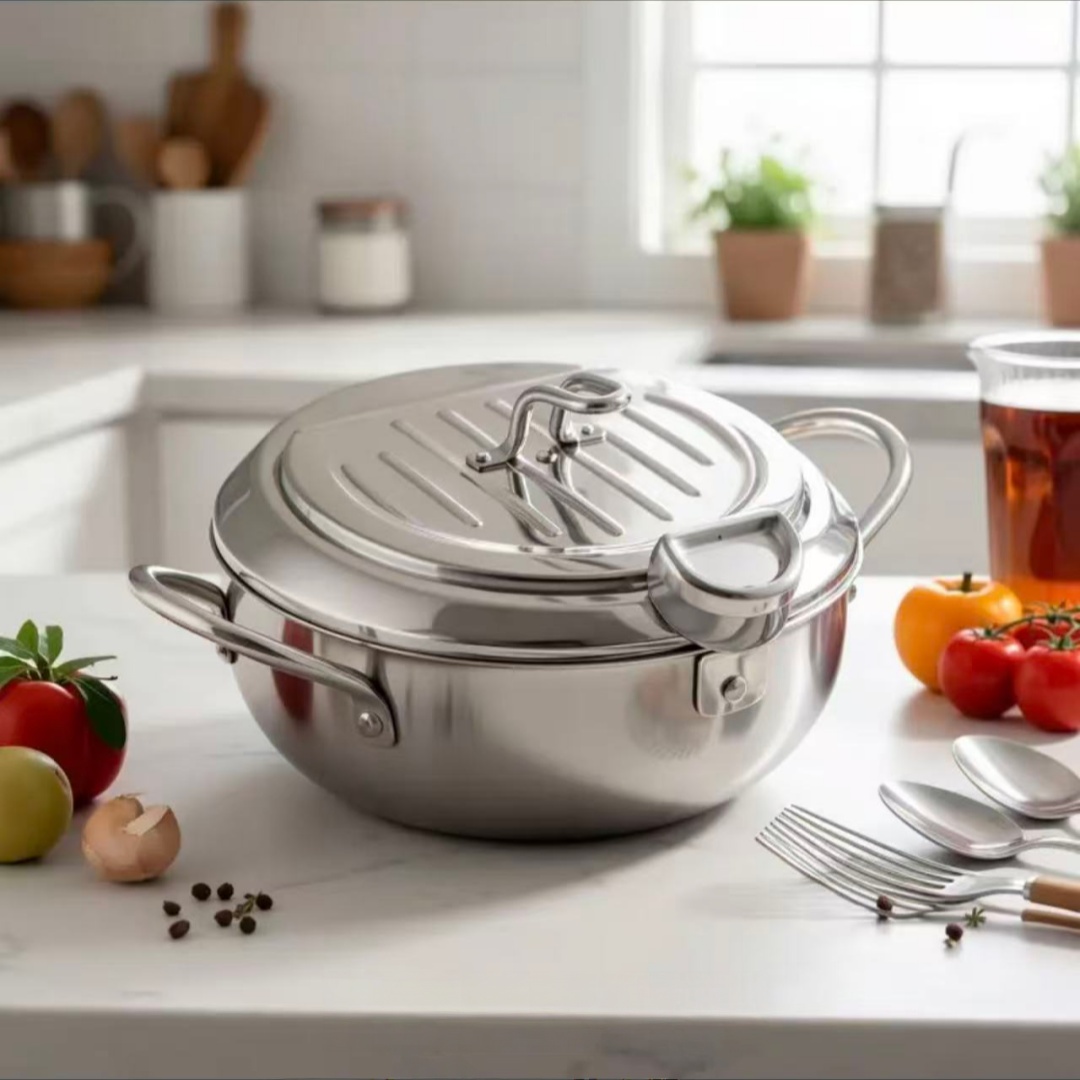 Wajan Penggorengan Stainless S - Induction Cooker ulasan dan harga