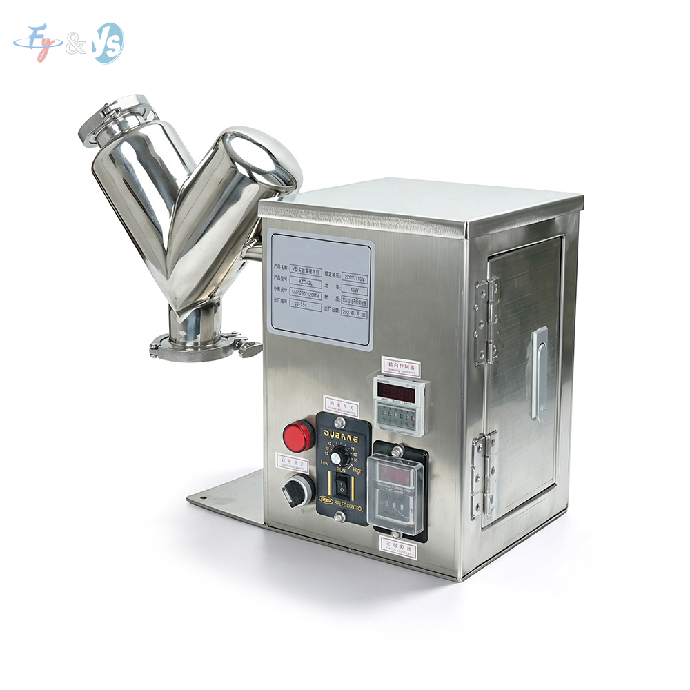 VH‑2 V‑Type Mixer Bubuk Kering - Blender ulasan dan harga