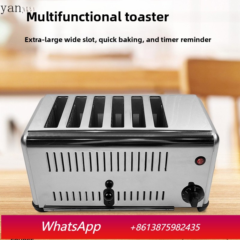 Pemanggang roti komersial YJQ  - Toaster ulasan dan harga